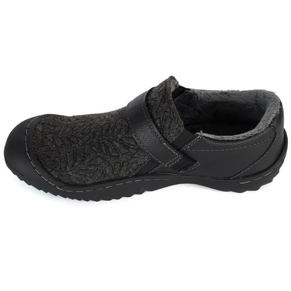 New Jbu Jambu blakely slip on casual fur lining  shoes loafers black memory foam - Picture 7 of 14